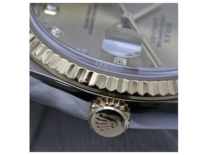Orologio da uomo Rolex Datejust 10P Diamond 16233G - vista 13