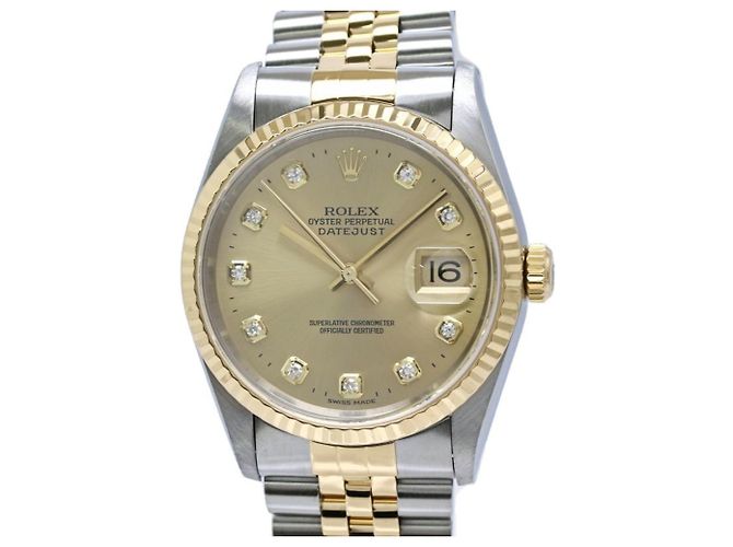 Orologio da uomo Rolex Datejust 10P Diamond 16233G - vista 2