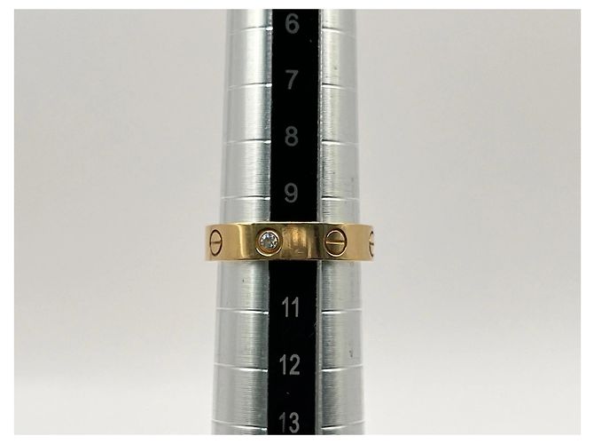 Cartier Love Diamond Ring in Gold Golden - view 7