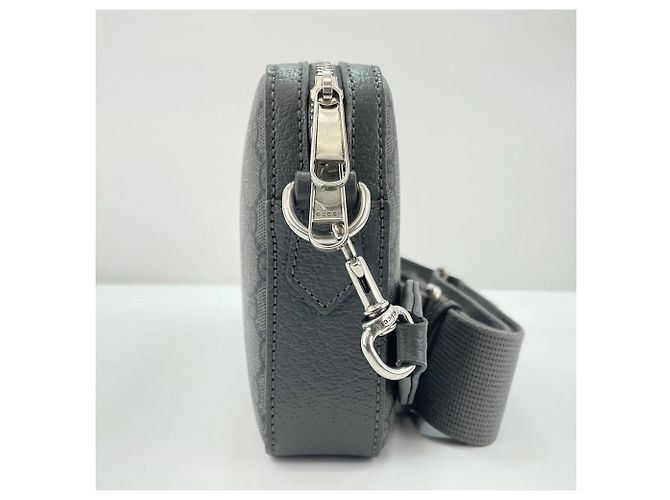 Borsa a tracolla Gucci Ophidia in grigio Marrone - vista 3