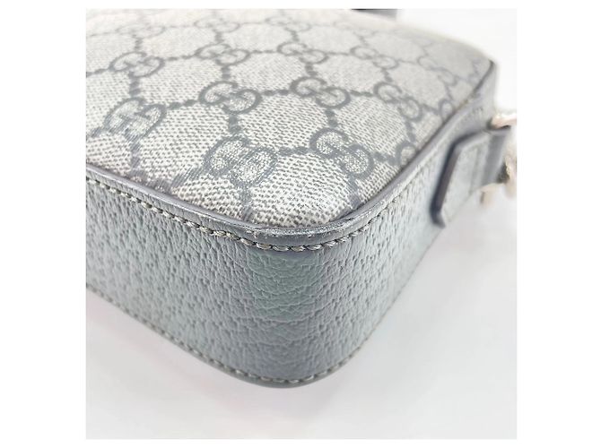 Borsa a tracolla Gucci Ophidia in grigio Marrone - vista 6