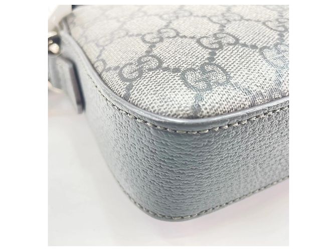Borsa a tracolla Gucci Ophidia in grigio Marrone - vista 7