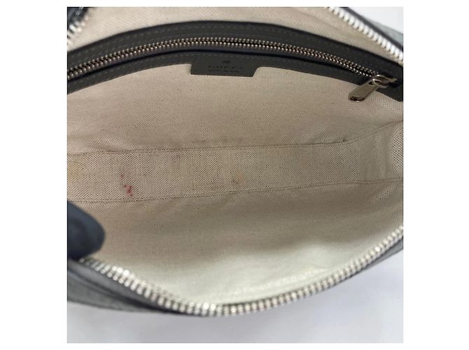 Borsa a tracolla Gucci Ophidia in grigio Marrone - vista 9