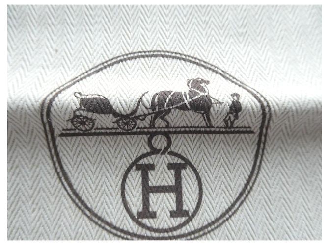Hermès storage pouch in beige canvas 37X45cms for Birkin 25 handbag - view 3