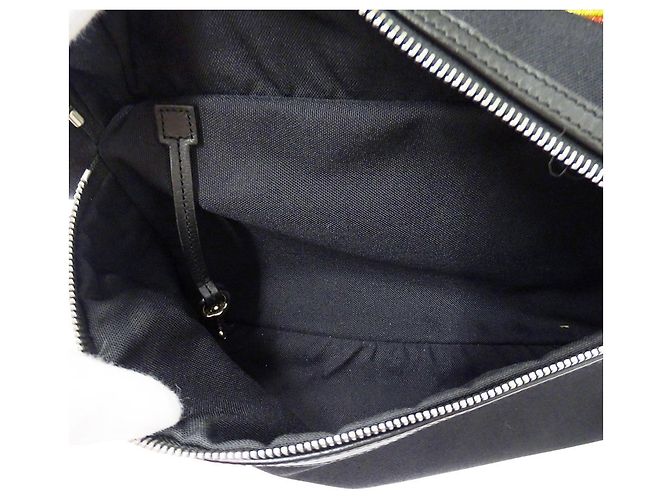Zaino Saint Laurent Classic City California Nero Multicolore - vista 6