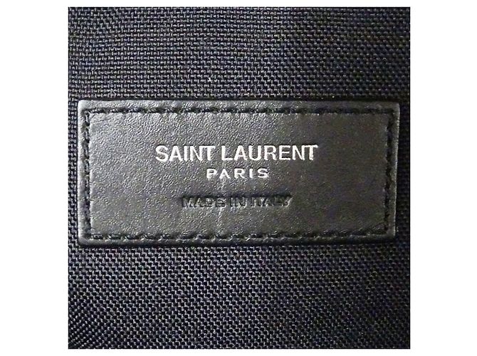 Zaino Saint Laurent Classic City California Nero Multicolore - vista 8