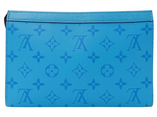 Borsa a mano Louis Vuitton Taigarama Blu - vista 2