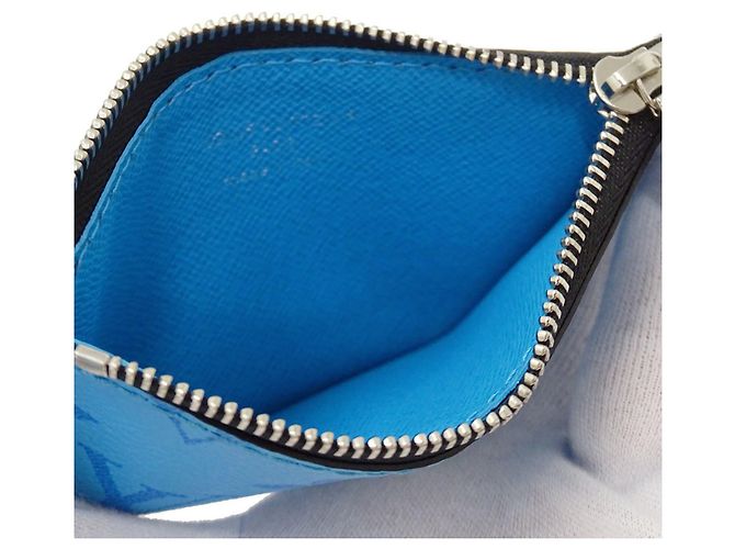 Borsa a mano Louis Vuitton Taigarama Blu - vista 6