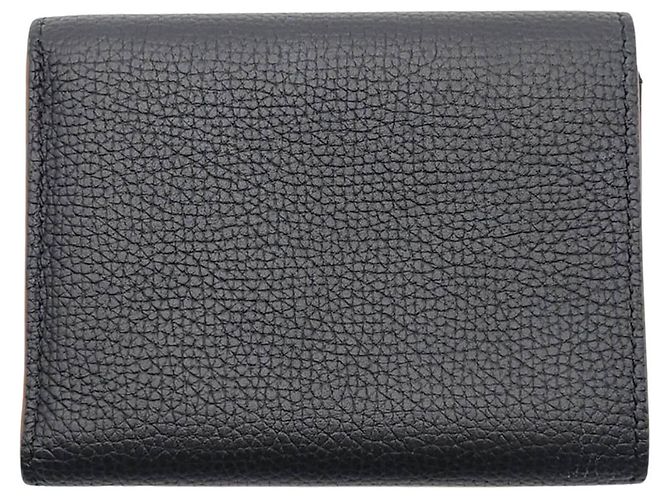Cartera Tri-Fold de piel negra Loewe Negro - vista 2