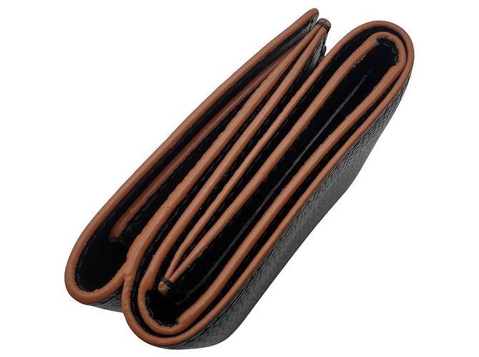 Cartera Tri-Fold de piel negra Loewe Negro - vista 6