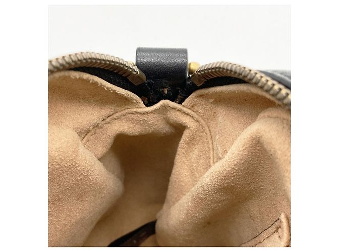 Borsa a spalla con catena Gucci GG Marmont Nero - vista 12