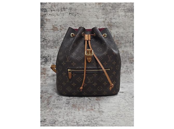 Zaino Louis Vuitton Montsouris Marrone - vista 10