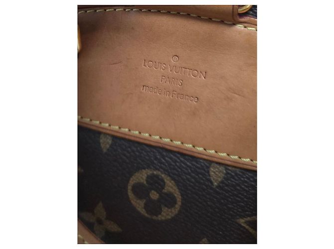 Zaino Louis Vuitton Montsouris Marrone - vista 7