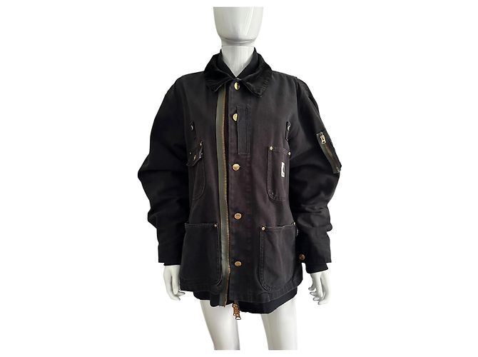 Giacca Carhartt x Sacai in Cotone Nero - vista 10