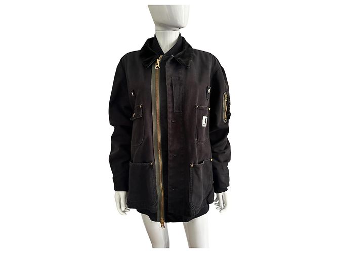 Giacca Carhartt x Sacai in Cotone Nero - vista 15