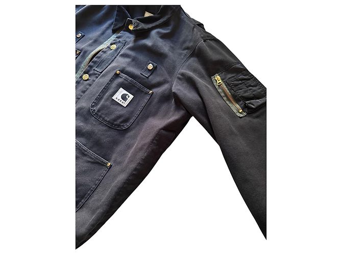 Giacca Carhartt x Sacai in Cotone Nero - vista 3