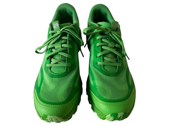 Sneakers Loewe Cloudventure 2.0 Verde - vista 2