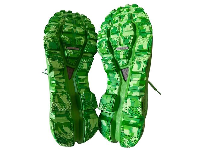 Sneakers Loewe Cloudventure 2.0 Verde - vista 4