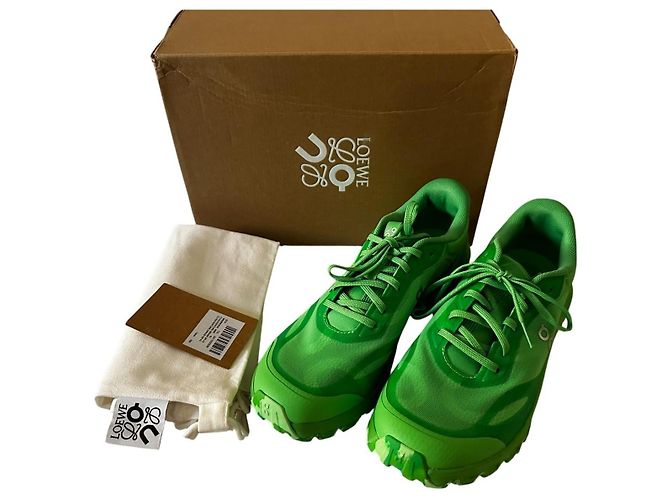 Sneakers Loewe Cloudventure 2.0 Verde - vista 9