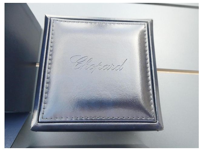 Chopard jewelry box for earrings Blue Beige - view 4