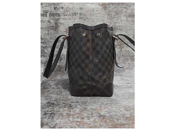 Borsa Louis Vuitton Hampstead Marrone - vista 4