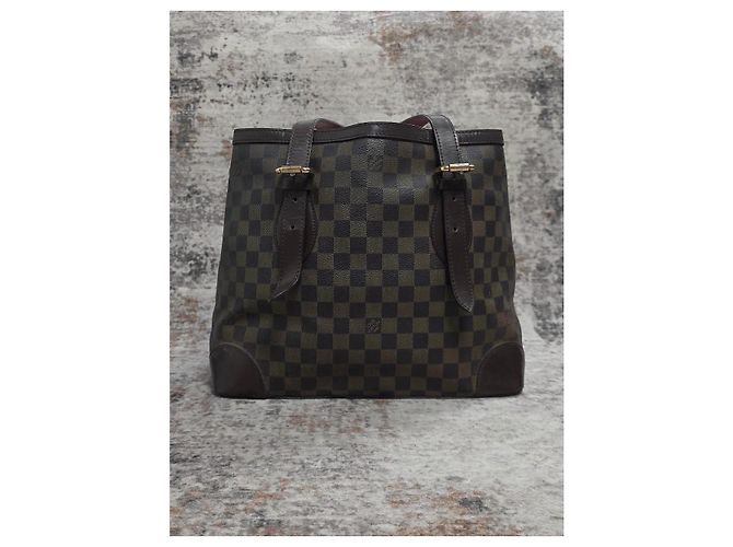 Borsa Louis Vuitton Hampstead Marrone - vista 5