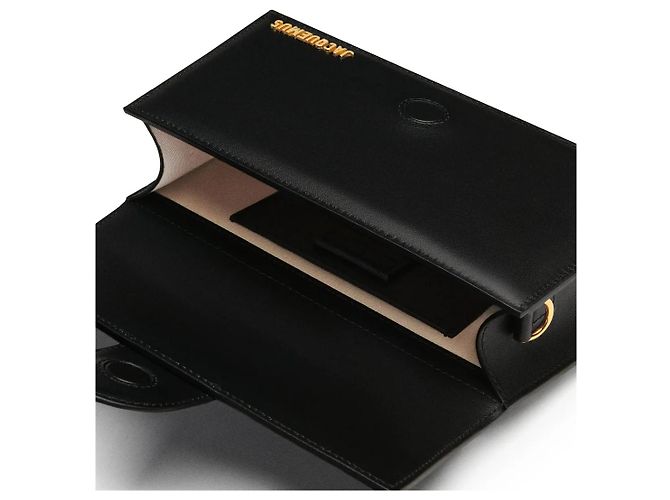 Jacquemus Le Bambinou Flap Leather Grand Bambino Nero - vista 4