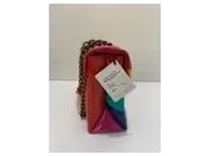 Kurt Geiger Borsa a tracolla in pelle verniciata arcobaleno Multicolore - vista 4