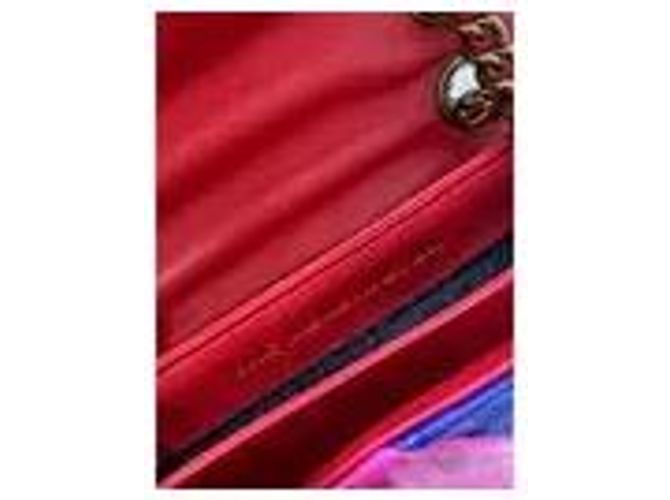 Kurt Geiger Borsa a tracolla in pelle verniciata arcobaleno Multicolore - vista 5