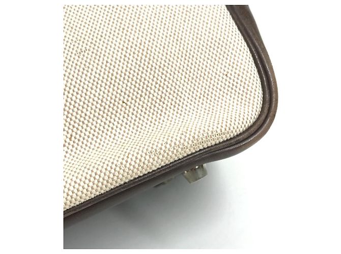Hermès Borsa Tote HERMES Plume 32 Marrone Beige - vista 11
