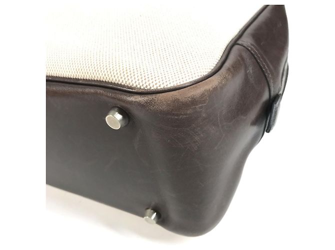Hermès Borsa Tote HERMES Plume 32 Marrone Beige - vista 15
