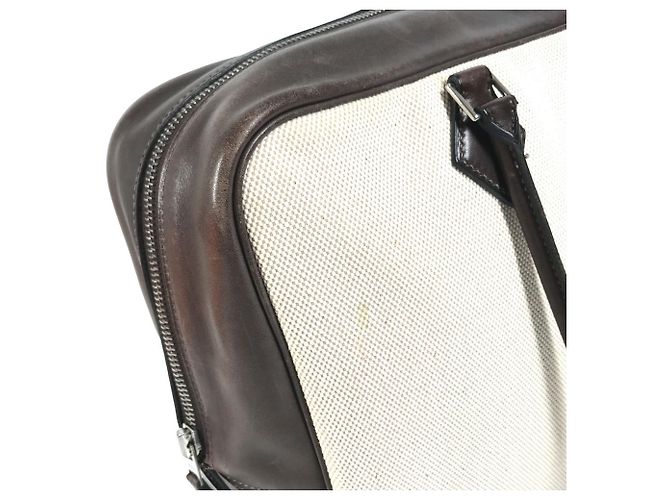 Hermès Borsa Tote HERMES Plume 32 Marrone Beige - vista 3