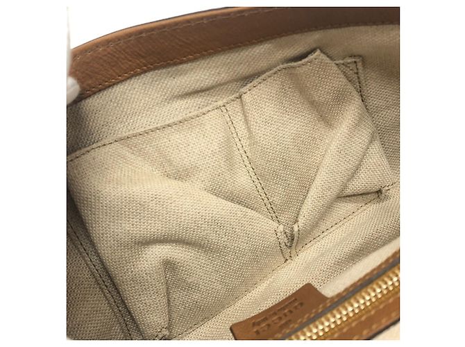Borsa a pochette Gucci 257030 Marcheche GG con nappina Marrone - vista 14