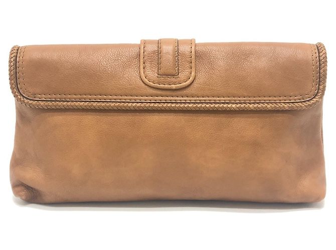 Borsa a pochette Gucci 257030 Marcheche GG con nappina Marrone - vista 2