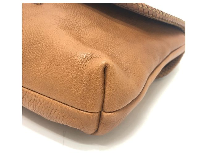 Borsa a pochette Gucci 257030 Marcheche GG con nappina Marrone - vista 6