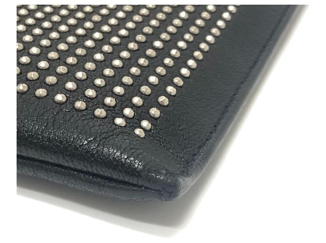 Borsa Second borchiata Saint Laurent Nero - vista 9