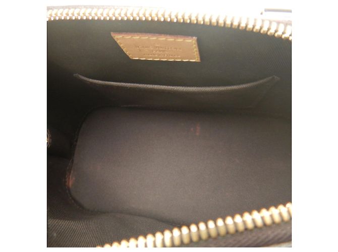 Borsa Louis Vuitton Vernis Alma BB Bordò - vista 5