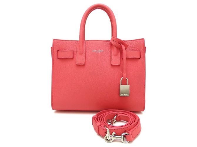 Yves Saint Laurent Sac de Jour Nano Handbag Rosa - vista 2