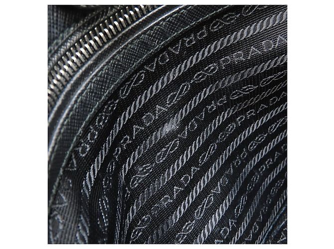 Prada Impuntu 2-Way Tote Bag Schwarz - Ansicht 11