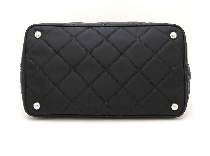 Prada Impuntu 2-Way Tote Bag Schwarz - Ansicht 4
