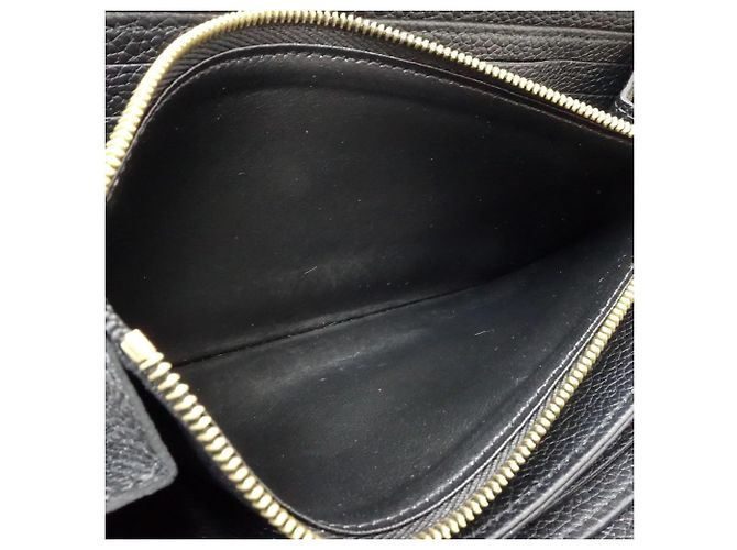 Portafoglio Lungo Louis Vuitton Monogram Bicolor Empreinte Nero Crudo - vista 10