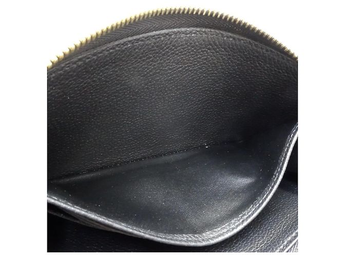 Portafoglio Lungo Louis Vuitton Monogram Bicolor Empreinte Nero Crudo - vista 11