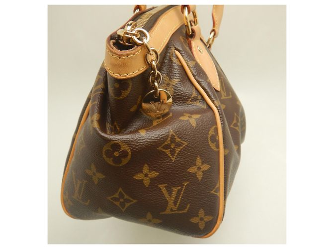Borsa Louis Vuitton Monogram Tivoli PM Marrone - vista 12