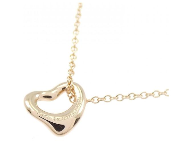 Tiffany & Co Collana Tiffany Open Heart in oro rosa (18K) - vista 4