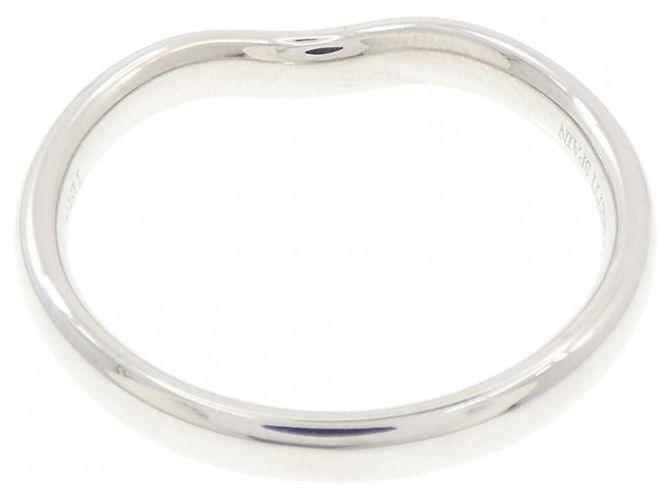 Tiffany & Co Tiffany Gebogener Platin-Bandring - Ansicht 3