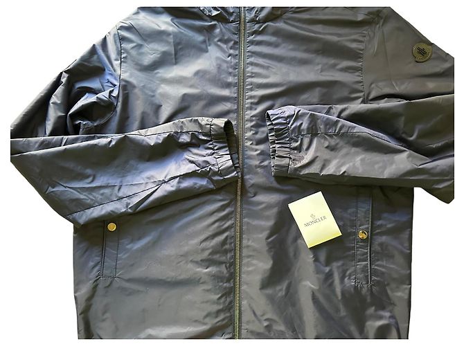 Giacca Moncler con monogramma Blu scuro - vista 10