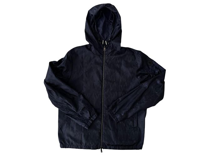 Giacca Moncler con monogramma Blu scuro - vista 12
