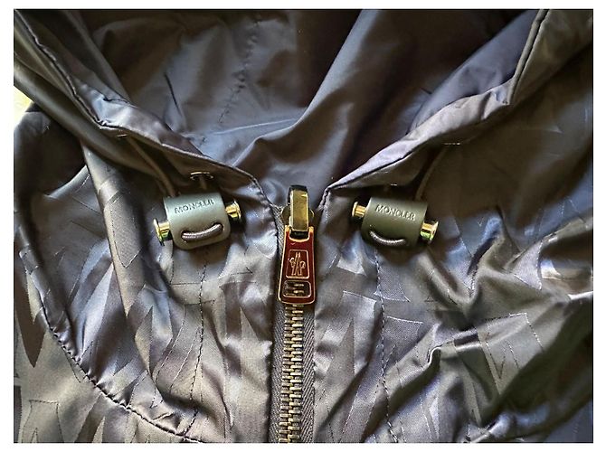 Giacca Moncler con monogramma Blu scuro - vista 14