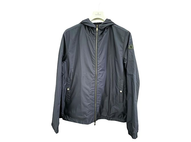 Giacca Moncler con monogramma Blu scuro - vista 2