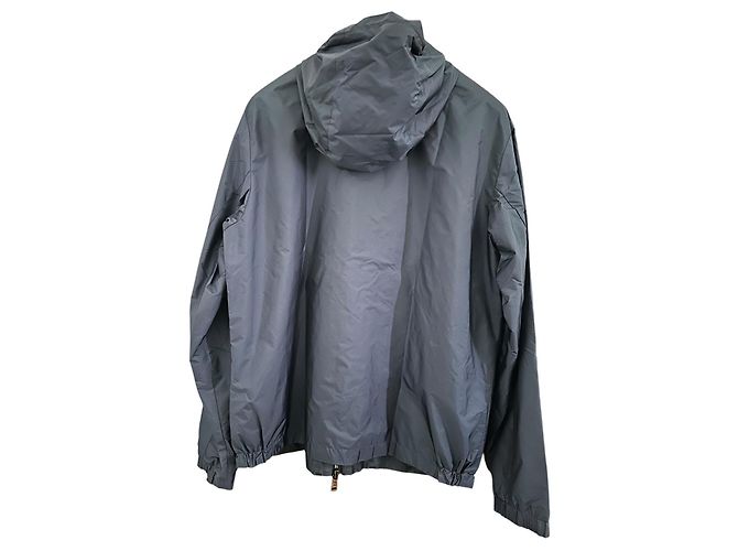 Giacca Moncler con monogramma Blu scuro - vista 3